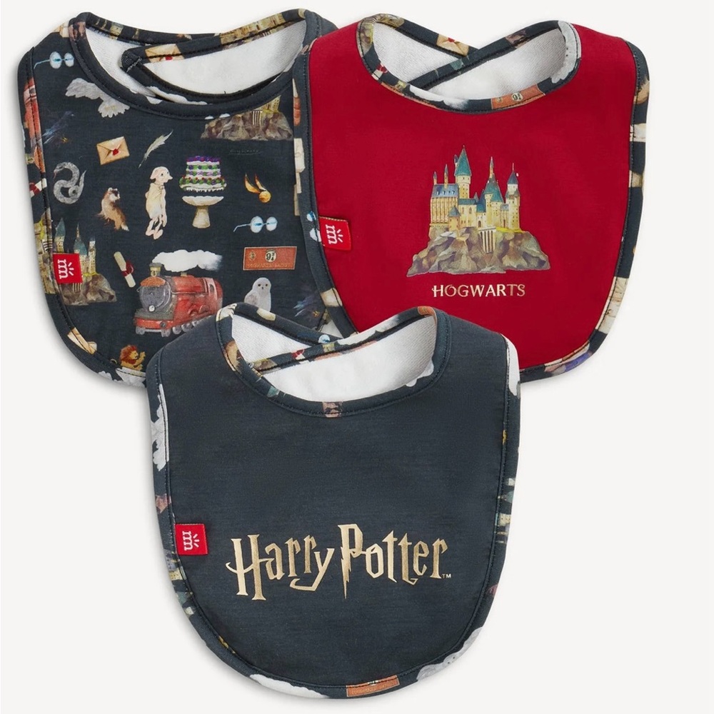 Magnetic Bib 3-Pack Harry Potter